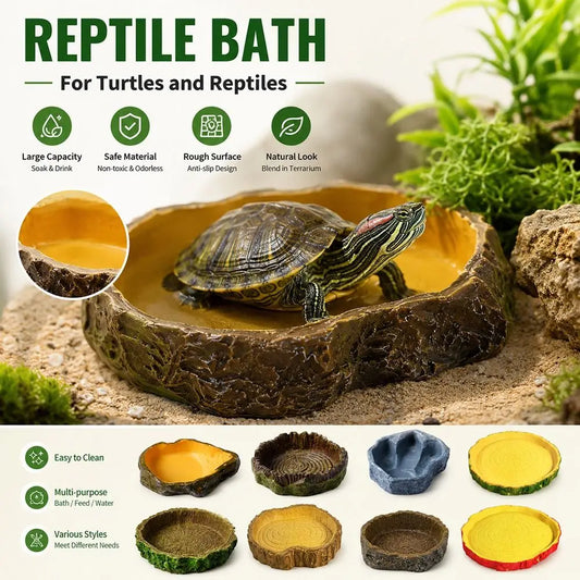 Multi-functional Reptile Feeding Bowl - ProPawPet.com