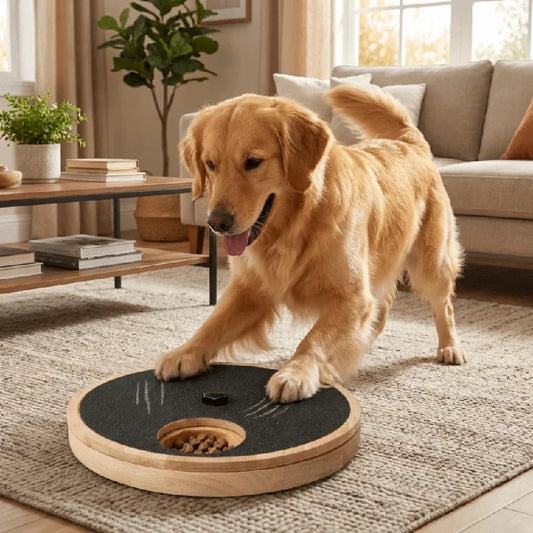Rotating Dog Scratching Board Round Non-Slip - ProPawPet.com