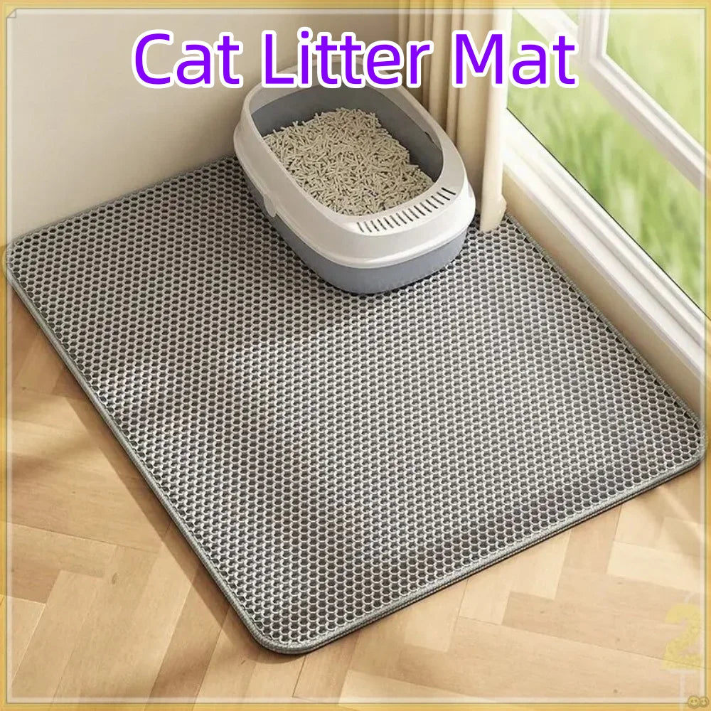 Premium Large Cat Litter Mat 90x60CM - ProPawPet.com