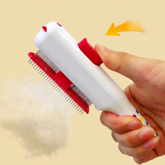 Dog Comb Automatic Dogs Brush One-click Flea - ProPawPet.com