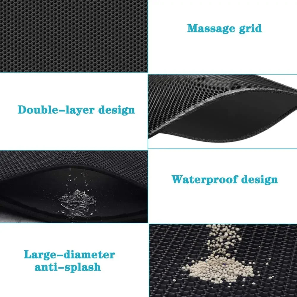 120CMX70CM Cat Litter Mat Waterproof Double - ProPawPet.com