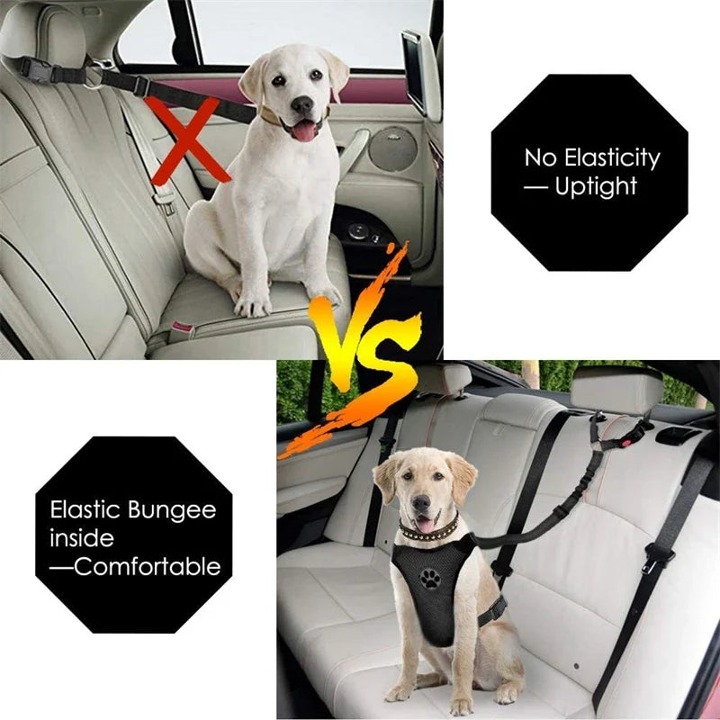Reflective Pet Dog Car Seat Belt Puppy Dog - ProPawPet.com