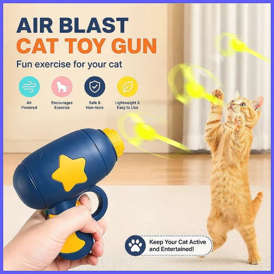 Funny Interactive Cat Toy Launcher Gun Mini - ProPawPet.com