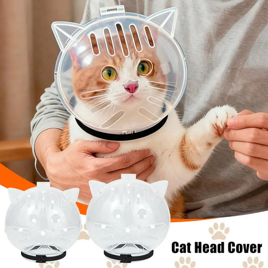 Hollow Clear Cat Head Cover Anti-Bite Pet - ProPawPet.com