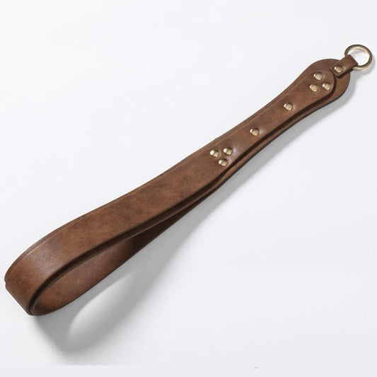 38CM Genuine cowhide Horse Whip Flogger - ProPawPet.com
