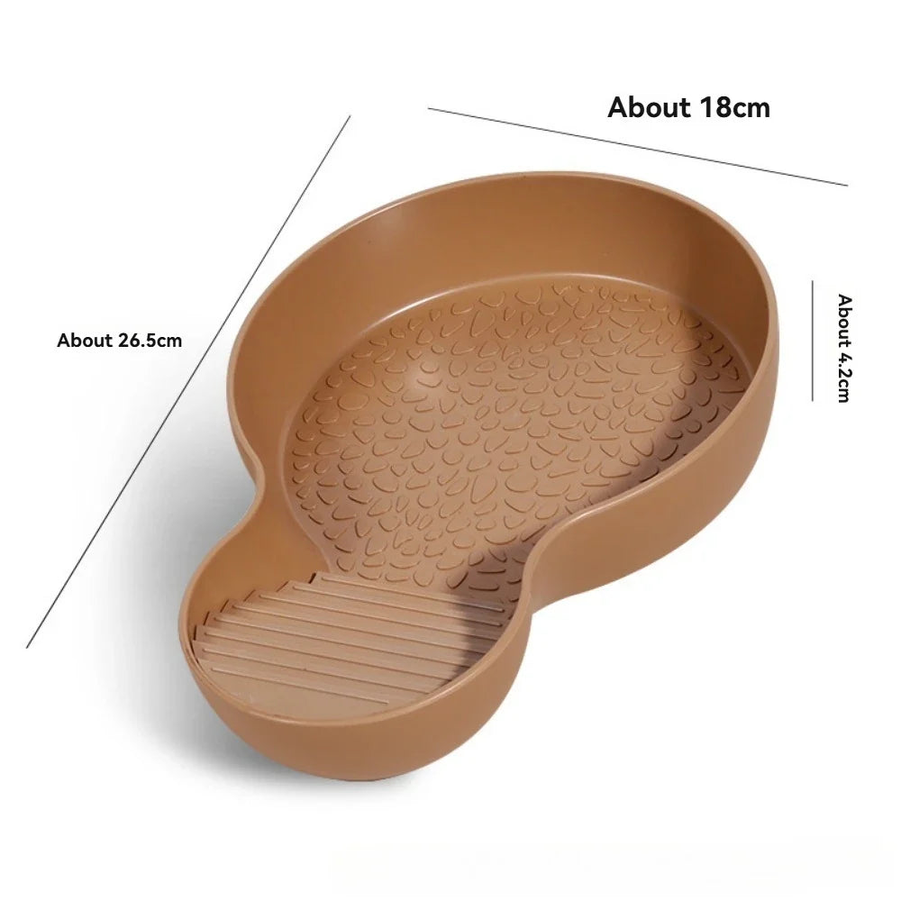 Yellow Edge Turtle Bath Basin Half Water Reptile – 11 Colors