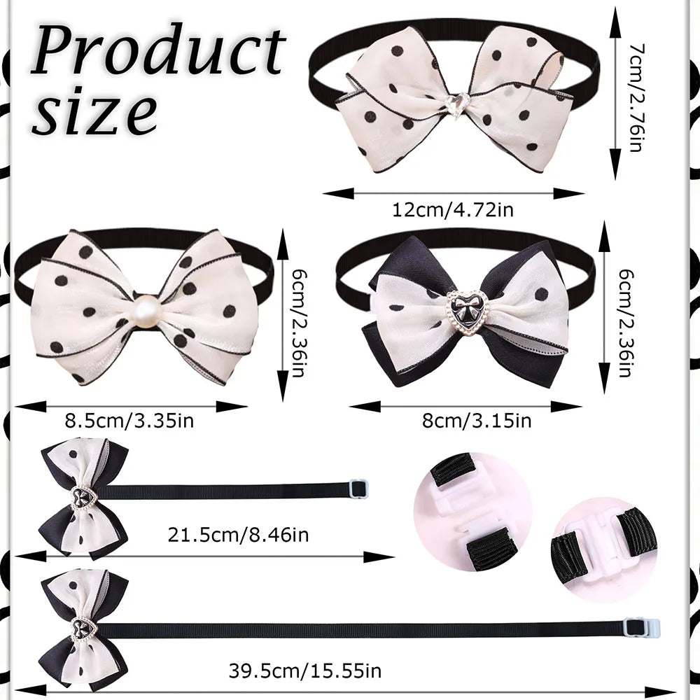 50/100PCS Adjustable Luxury Dog Bowties - ProPawPet.com