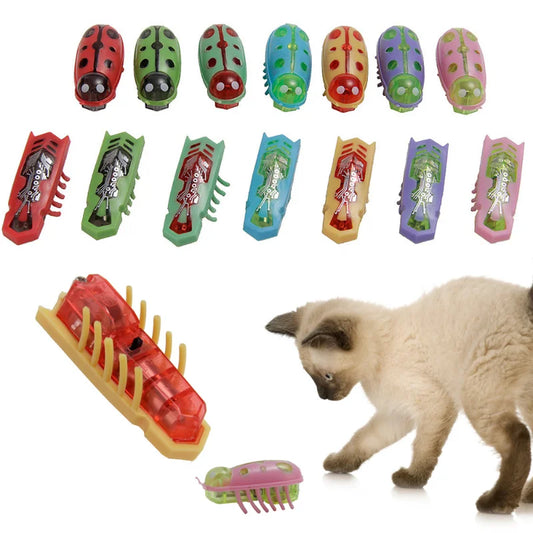 1PC Electric Bug Cat Toy Automatic Flip - ProPawPet.com