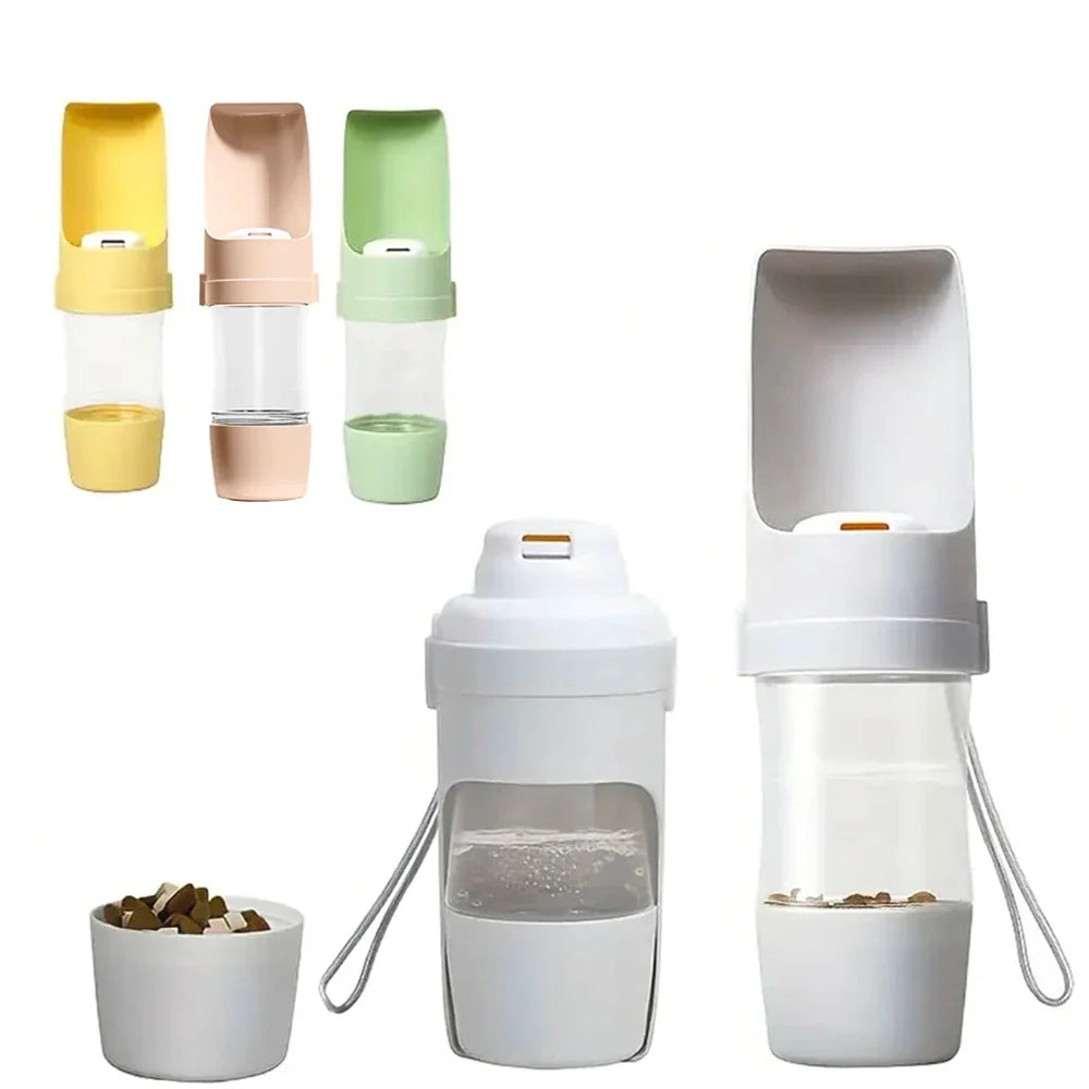 Pet Travel Water Bottle Portable with Food - ProPawPet.com
