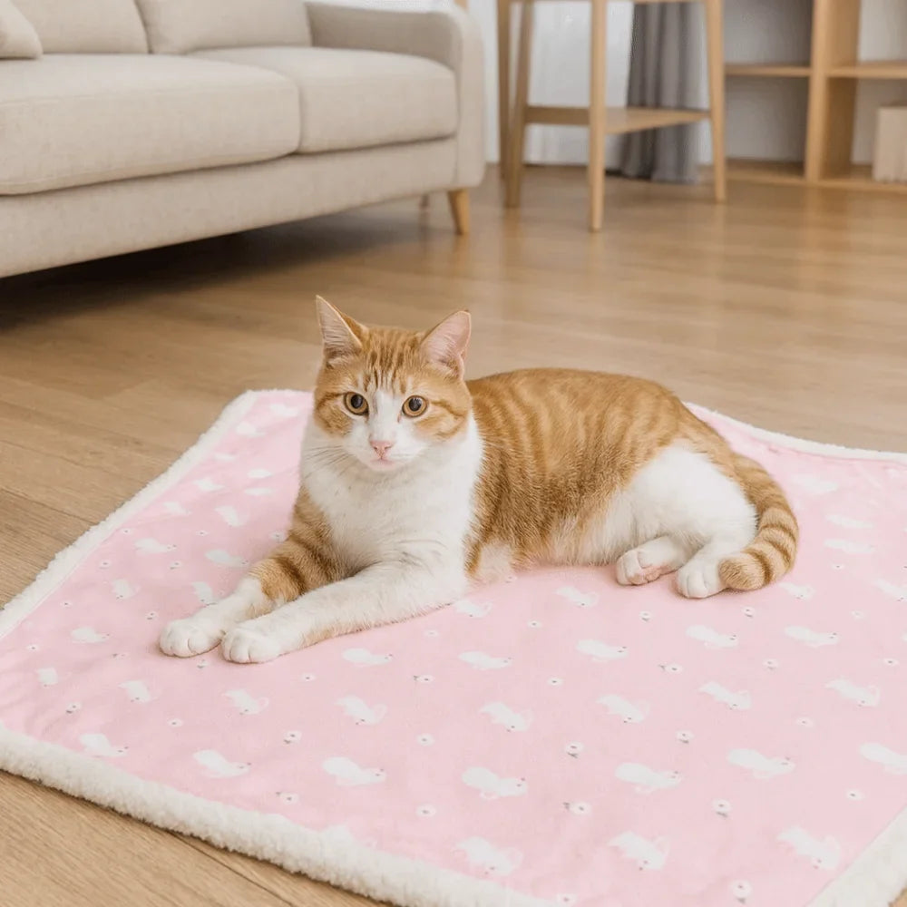 Dog Bed Pad Thickened Pet Blankets Warm - ProPawPet.com