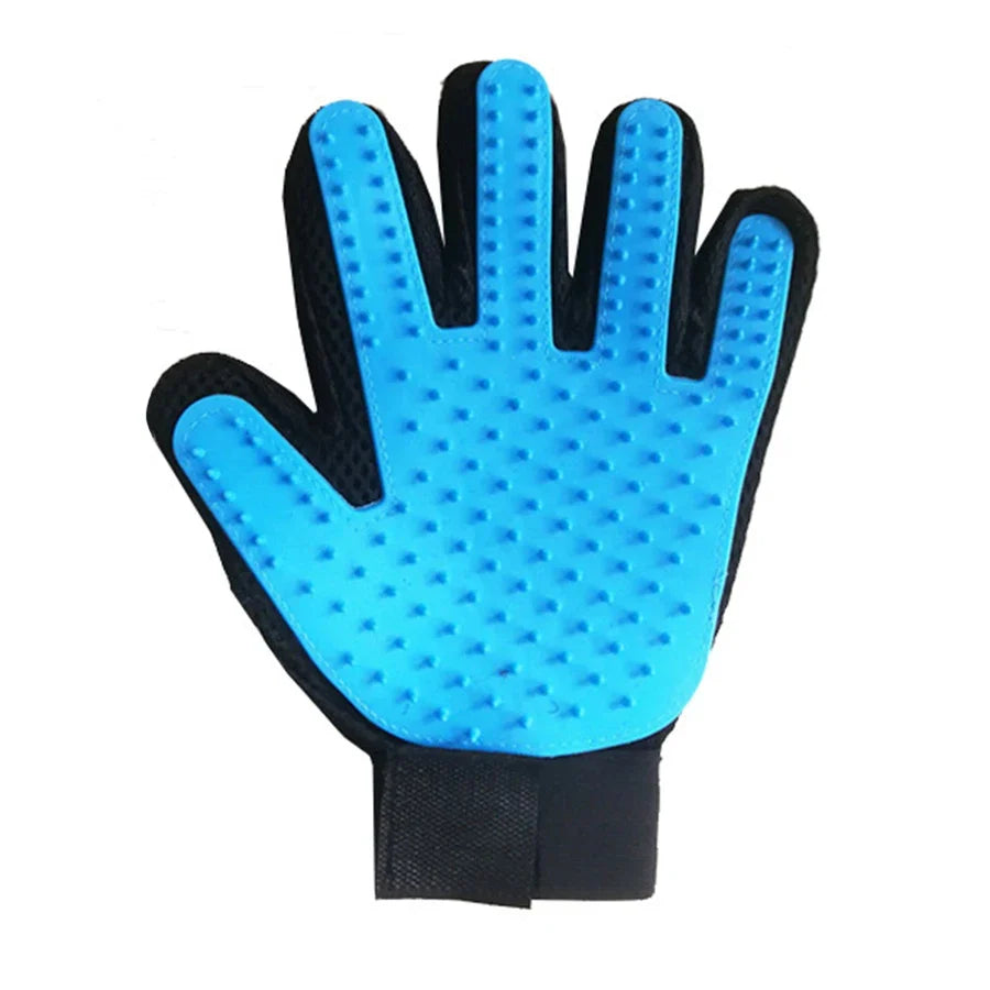 1 Pair Cat Gloves Remove Floating Hair Grooming Brush, Breathable