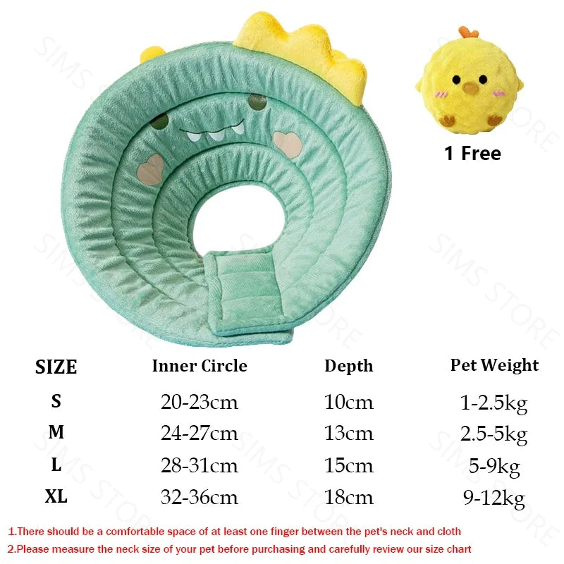 Soft Elizabeth Recovery Collar for Cats Dogs - ProPawPet.com