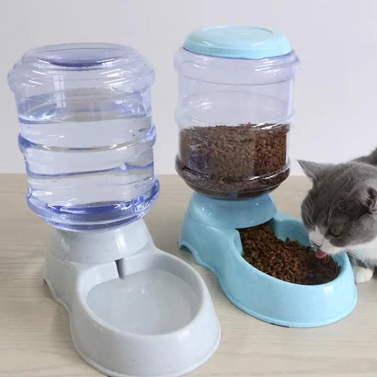 3.8L Automatic Pet Feeder Water Fountain - ProPawPet.com