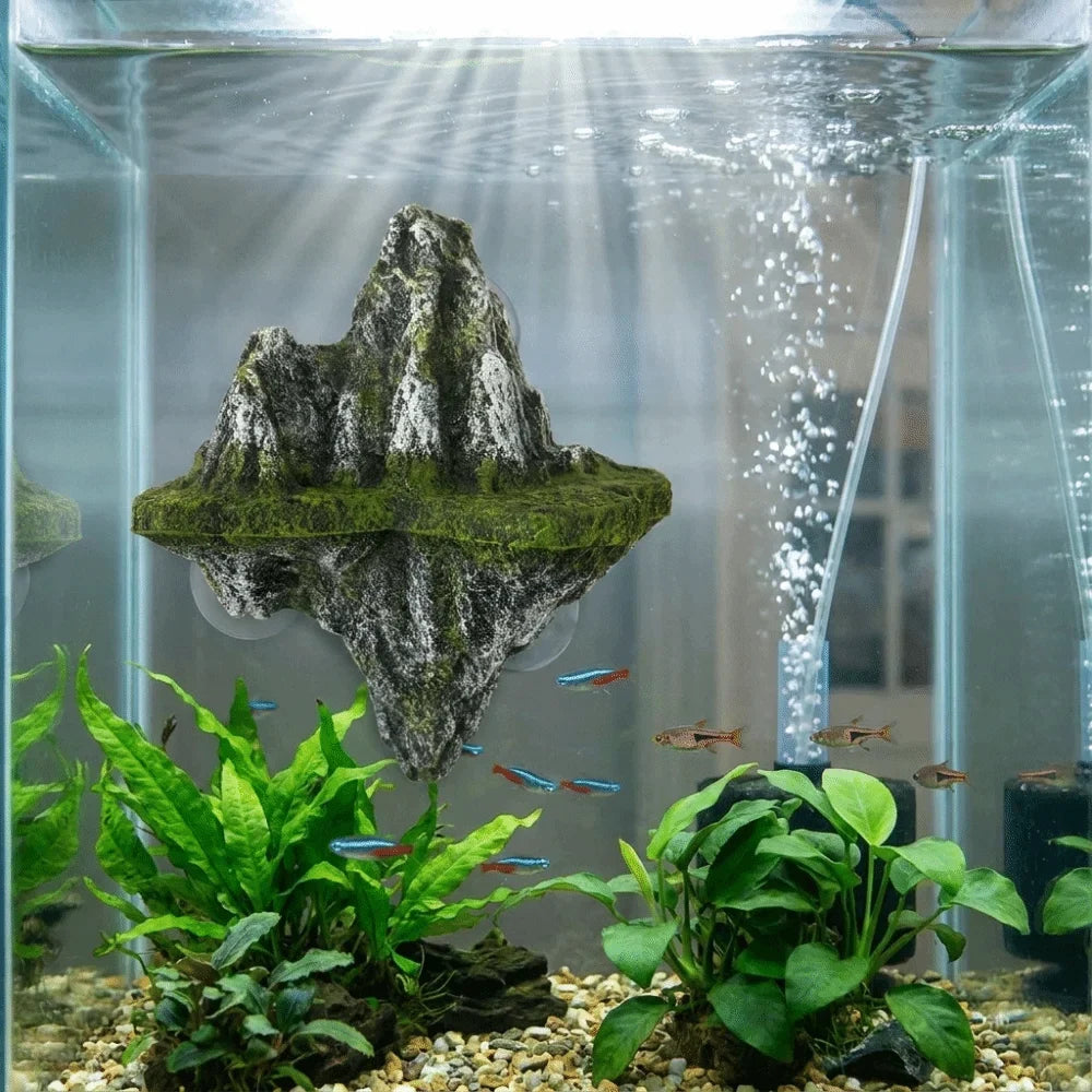 Realistic Rockery Aquarium Floating Rocks - ProPawPet.com