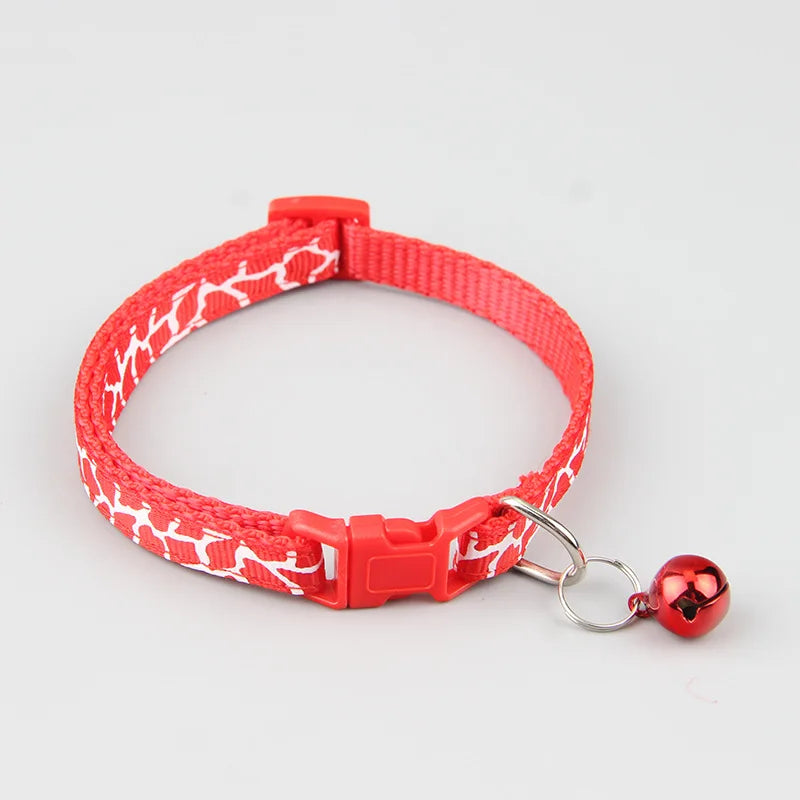 Cat Collar Colorful Cartoon Print Cats Puppy - ProPawPet.com