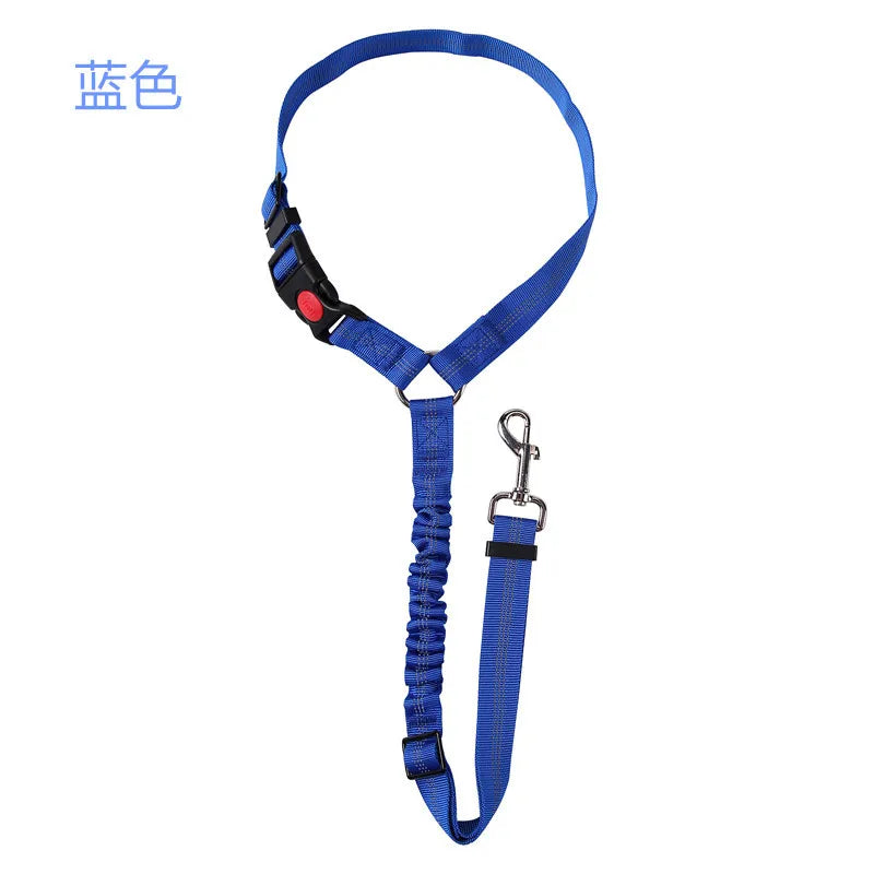 Reflective Dog Car Seat Belt Puppy Walking Travel Accessories – Dog Supplies