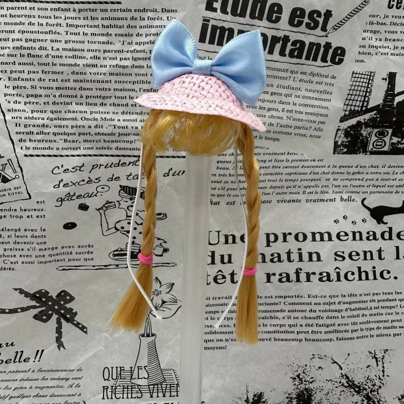 Small Bird Hand Woven Headband Hat