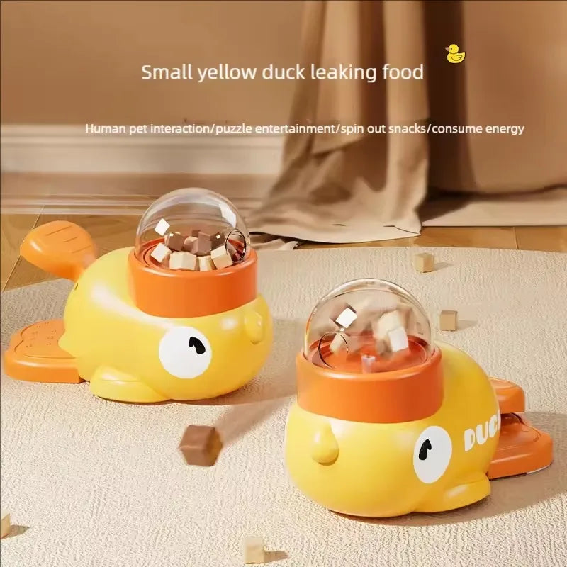 Cat Dog Food Feeder Cartoon Duck Design Pet - ProPawPet.com