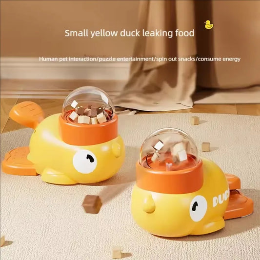 Cat Dog Food Feeder Cartoon Duck Design Pet - ProPawPet.com