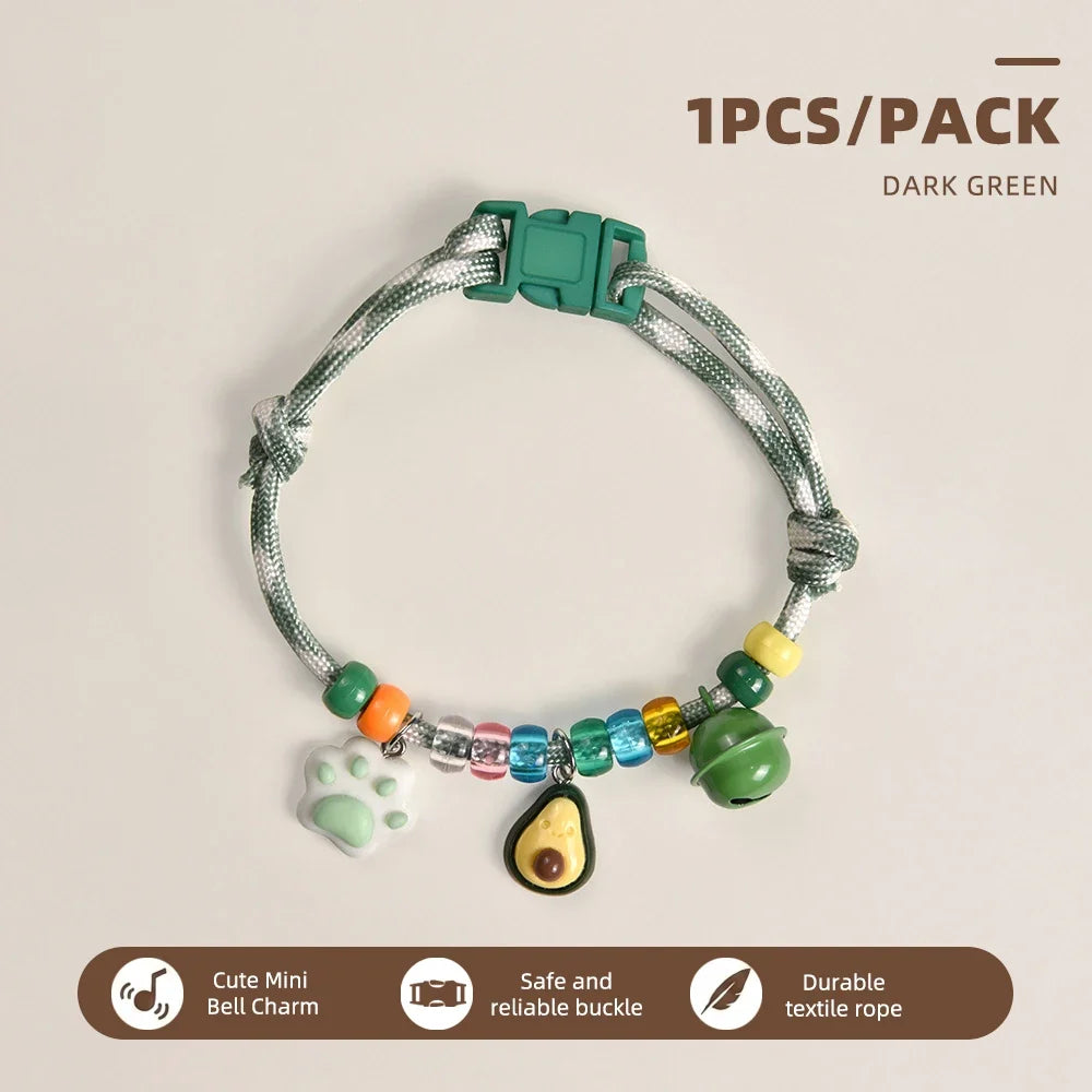Cute Pet Beaded Necklace Cat Dog Collar - ProPawPet.com