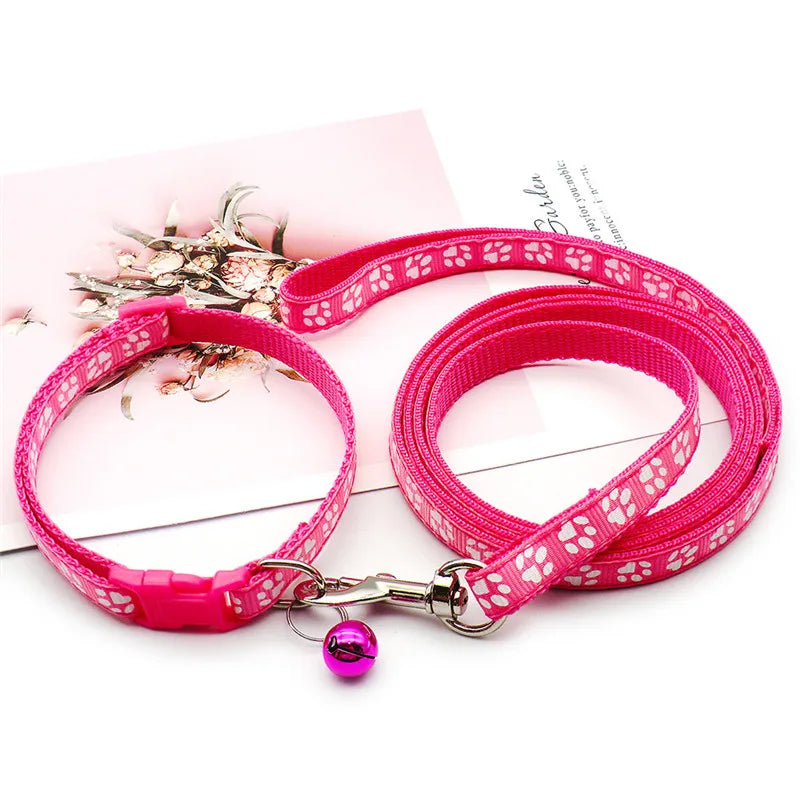 Cute Dog Paw Print Pet Traction Rope Puppy - ProPawPet.com