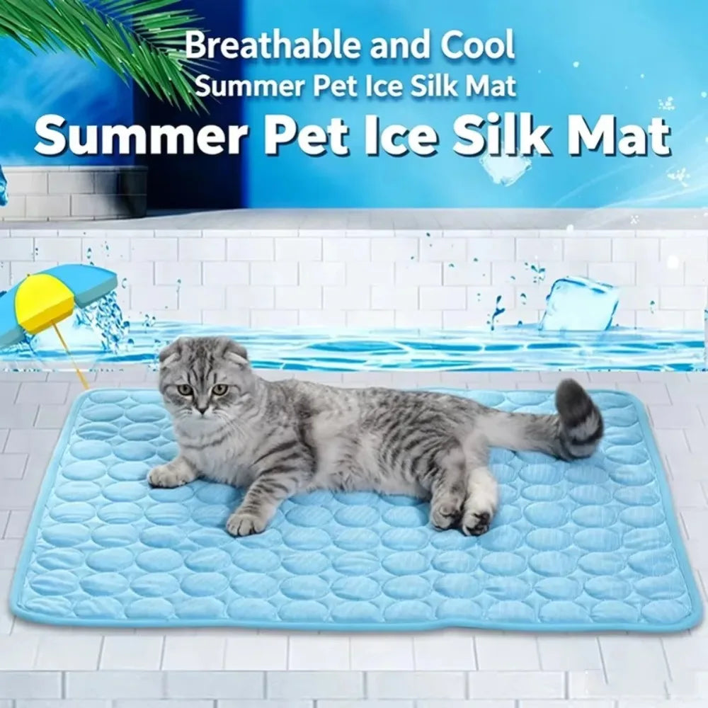 Summer Cooling Pet Bed Mat for Cats Dogs - ProPawPet.com