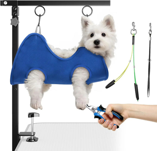 Pet Dog Grooming Hammock with Table Clamp - ProPawPet.com