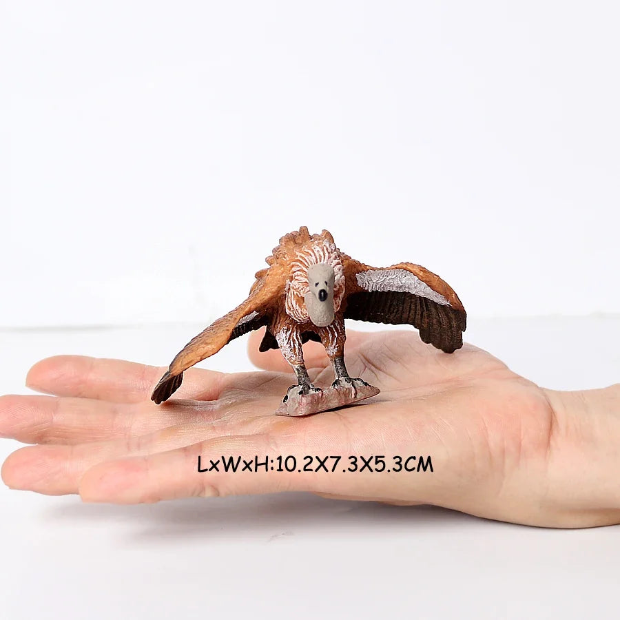 Realistic Plastic Birds of Prey Figurines - ProPawPet.com