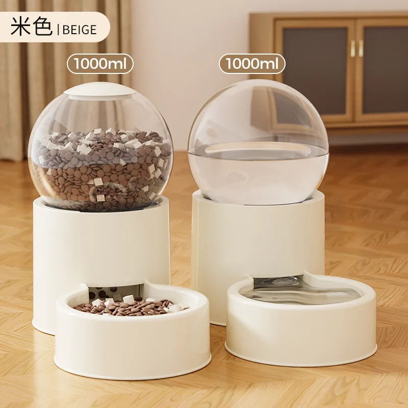 Cat Automatic Feeder and Water Fountain, - ProPawPet.com