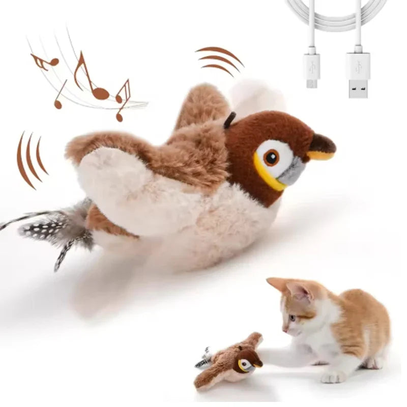 Hot Simulated Bird Cat Toy Interactive Toys - ProPawPet.com