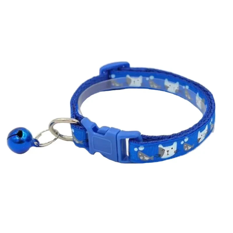 Cat Collar Colorful Cartoon Print Cats Puppy - ProPawPet.com