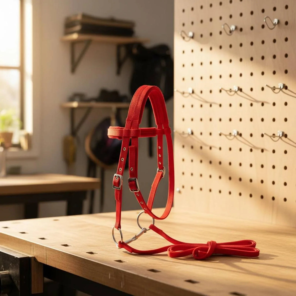 Horse Bridle with Bit Padded Adjustable - ProPawPet.com