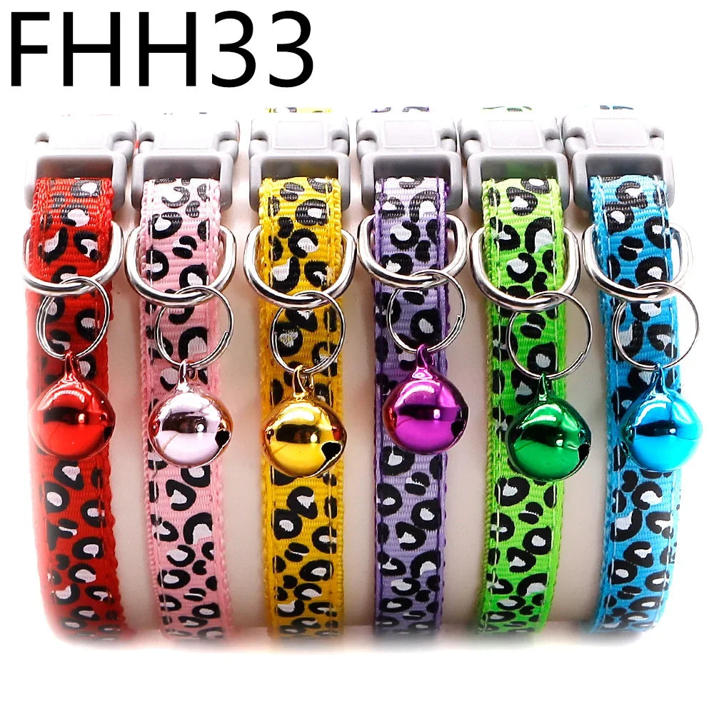 12Pcs Collars Cute with Bells Pet Necklace - ProPawPet.com