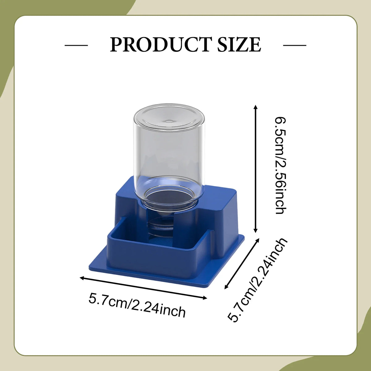 Automatic Reptile Water Dish Reusable Container – 8 Colors
