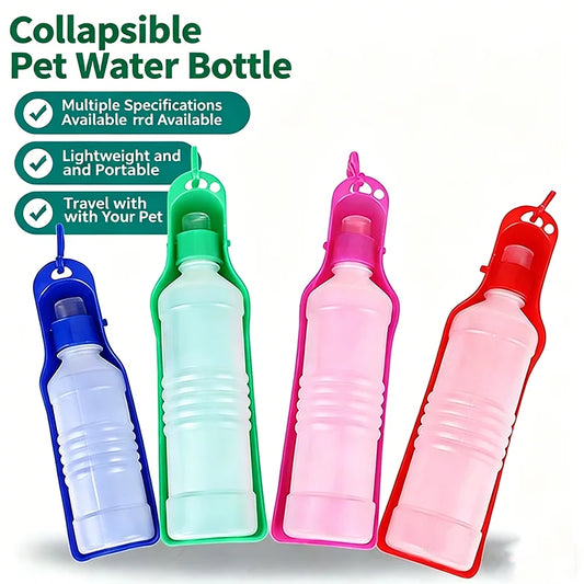 Portable Travel Dog Water Bottle Outdoor Walking Pet Drinking