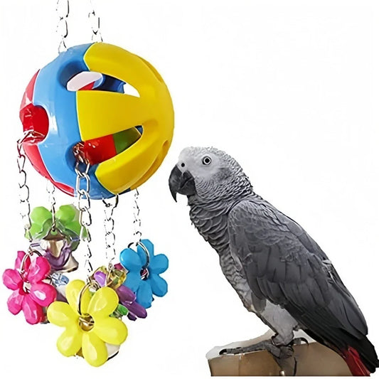 1PC Bird Parrot Toy Colorful Bird Ball With - ProPawPet.com