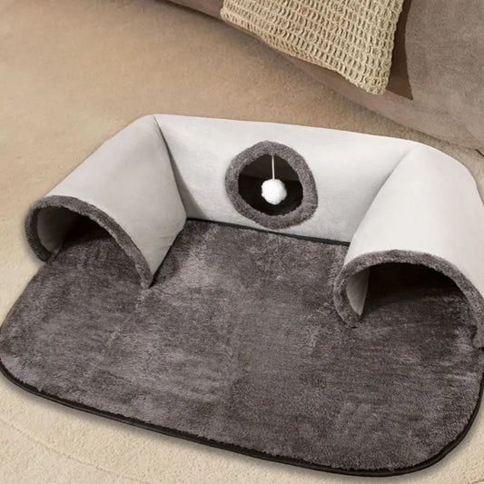New U-shaped tunnel cat bed with removable - ProPawPet.com
