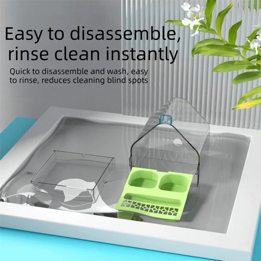 Removable Tray Bird Cage Feeder Box No Mess - ProPawPet.com