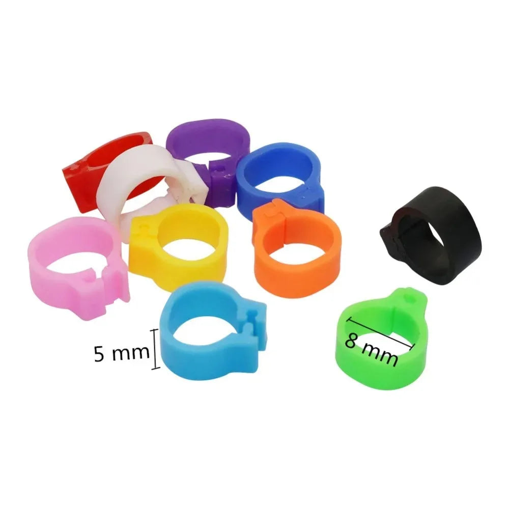 100/1000 Pcs Bird's Foot Ring Inner Diameter - ProPawPet.com
