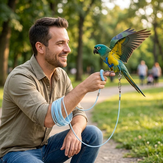 Professional Parrot Leash Safety Ankle Strap - ProPawPet.com