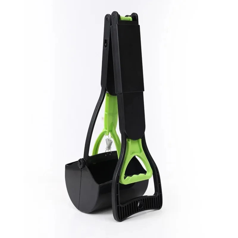 80cm Pet Pooper Scooper Long Handle Dog Poop Jaw Scoop Shovel – Dog Supplies