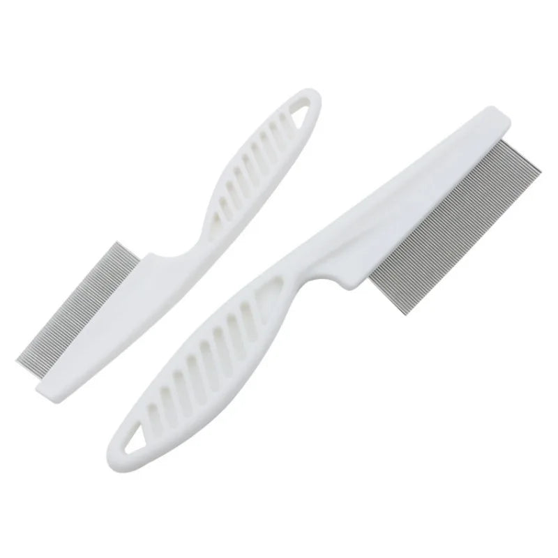 Stainless Steel Flea Grooming Comb Dog & Cat Hair Removal Brush – Dog Supplies