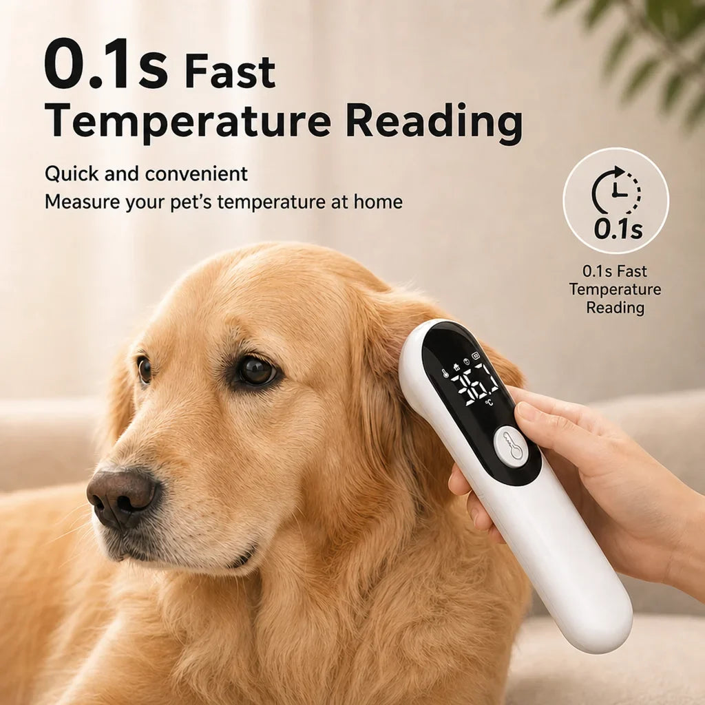 JUSTLANG Rechargeable Pet Thermometer - ProPawPet.com