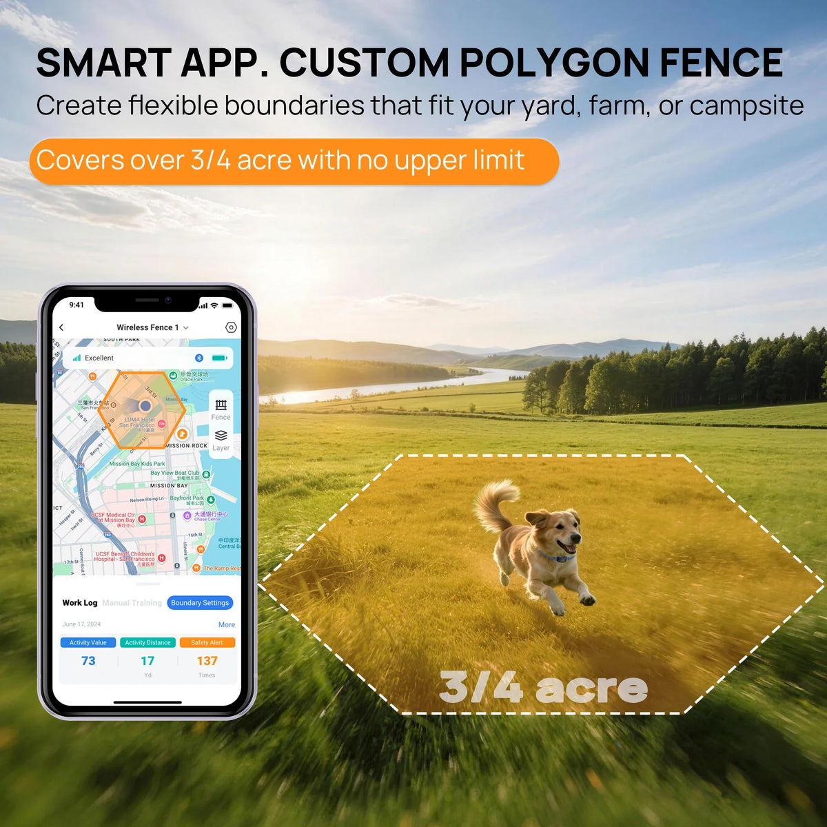 FurHaven Free APP GPS Smart Pet Dog Collar - ProPawPet.com