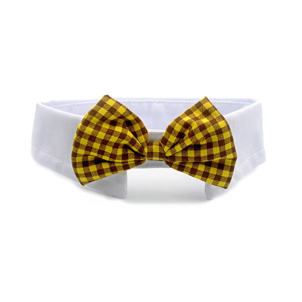 Adjustable Formal Pet Bowtie Collar Neck Tie - ProPawPet.com