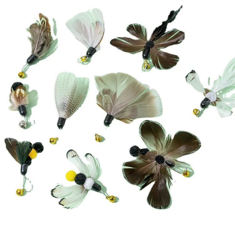 Interactive Cat Feather Toy Accessories - ProPawPet.com