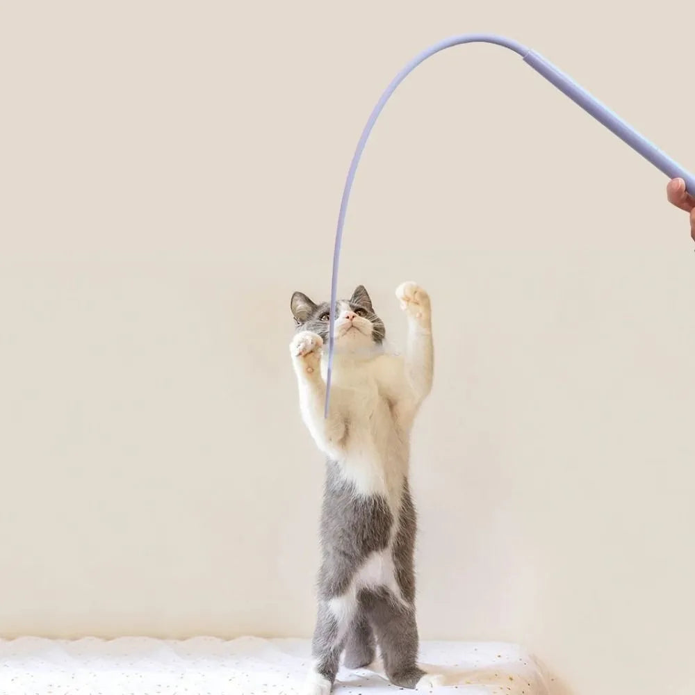 Simulated Mouse Tail Long Tail Cat Toy Stick - ProPawPet.com