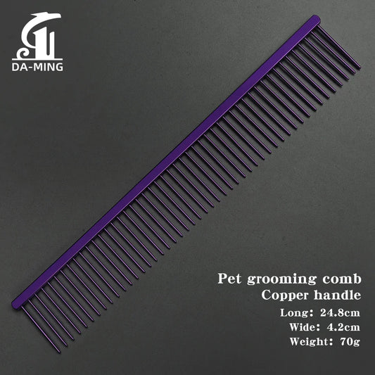 Purple Pet Grooming Comb for Home or Pet - ProPawPet.com