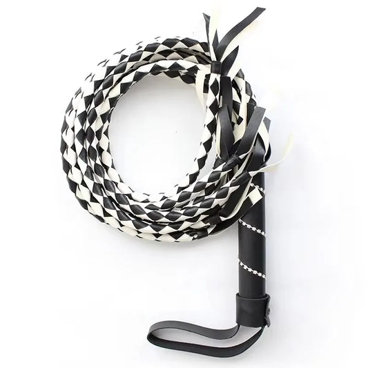 71CM Equestrian Horse Whip - PU Leather - ProPawPet.com