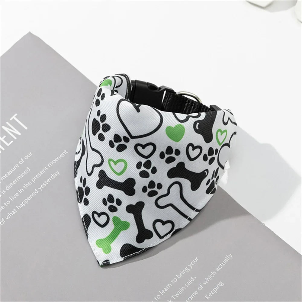 Sweet Print Puppy Dog Collar Bandana for - ProPawPet.com